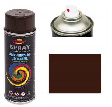 CHAMPION SPRAY UNIWERSALNY BRĄZOWY RAL8016 400ml