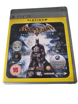 PS3 BATMAN ARKHAM ASYLUM GRA PLAYSTATION
