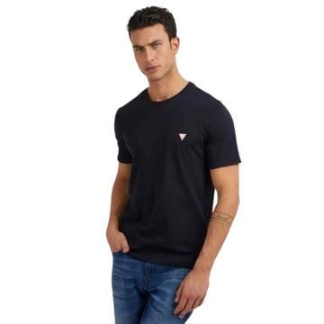 GUESS KOSZULKA MĘSKA T-SHIRT CORE GRANATOWA r.M