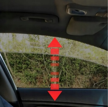 4 -кратная автомобильная комара сетка для стеклянного солнцезащитного крема для автомобильной занавески