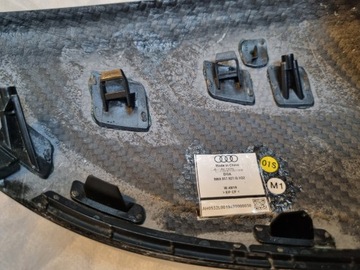 AUDI A4 A5 POUZDRO ORIGINÁLNÍ ZRCÁTKO CARBON MAT NOVÉ 8W0857528G 8W0857527G