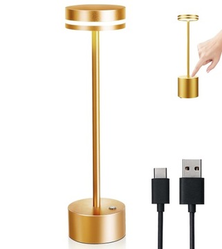 LAMPKA BIURKOWA NOCNA LAMPA STOŁOWA LED DOTYKOWA DEKORACJA SYPIALNI SALONÓW