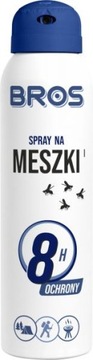 Spray Na Meszki Aerozol Chroni Przed Ukąszeniami Do 8 h Bros 90 ml