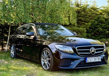 Mercedes Klasa E W213 Kombi 2.0 300d 245KM 2020 Mercedes-Benz Klasa E AMG VAT 23 ambiente el hak el klapa PANORAMA multibe, zdjęcie 34