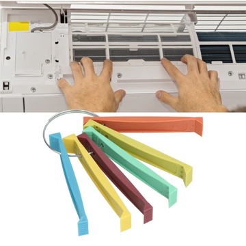 Stalowy grzebień do prostowania lameli