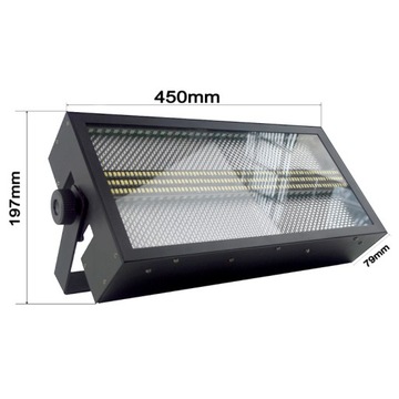СТРОБЕСКОП ШЛЯПА СВЕТОДИОДНЫЙ ЭФФЕКТ SMD DMX LIGHT4ME VENOM STROBE