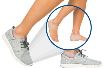 ГЕЛЕВЫЕ НОСКИ ДЛЯ ТРЕСКОВАННЫХ ПЯТОК Шпоры Защита пяток