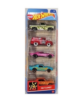 HOT WHEELS Pięciopak autka 5-PAK HW FLAMES HTV47