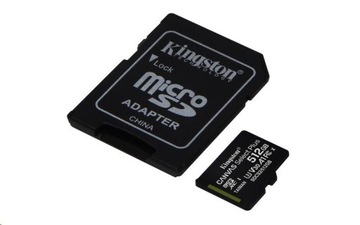 KINGSTON micro SD XC 512 ГБ U3 V SDCS2 CANVAS PLUS