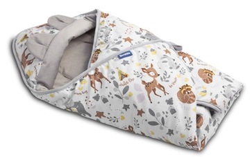 БЕЛЫЙ БАРХАТНЫЙ ЧЕХОЛ НА СИДЕНЬЕ FOREST ADVENTURE