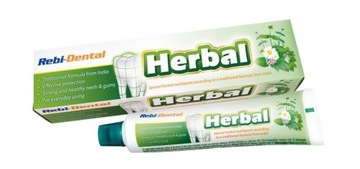 Rebi-Dental Herbal pasta do zębów bez fluoru 100g