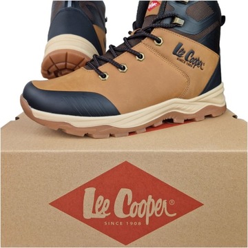 Buty Trekkingowe Męskie zimowe ocieplane wysokie botki Lee Cooper 2046M 45