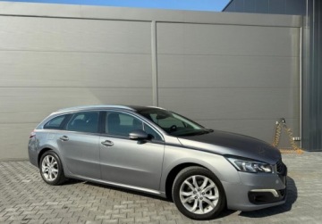 Peugeot 508 I SW Facelifting 1.6 BlueHDi 120KM 2016 Peugeot 508 bezwypadek1wlascicielserwis asopanoramaalu 17 1.6 Diesel, zdjęcie 3