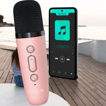 НАБОР ДЛЯ ДЕТЕЙ С МИКРОФОНОМ И ДИНАМИКОМ BLUETOOTH КАРАОКЕ