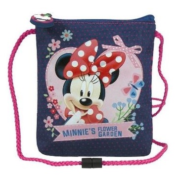 SASZETKA NA SZNURKU PORTFEL MYSZKA MINNIE MOUSE