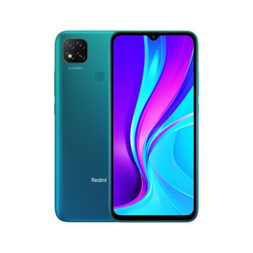 XIAOMI REDMI 9C NFC GREEN 3/64GB DUALSIM PL VAT23