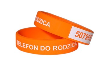 OPASKA BRANSOLETKA NIEZGUBA TELEFON RODZICA 14cm