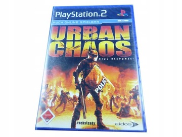 URBAN CHAOS RIOT RESPONSE folia PS2