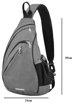Сумка для рюкзака в почках для одного плеча паруса муниципального поперечного тела