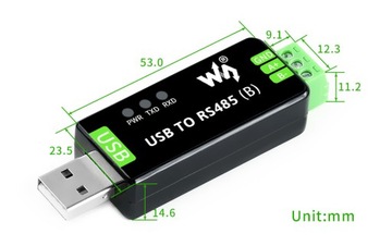 Промышленный преобразователь USB-RS485 CH343G