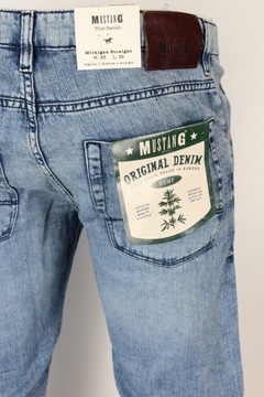 MUSTANG MICHIGAN REGULAR STRAIGHT PROSTE SPODNIE JEANS USZ _ W36 L30