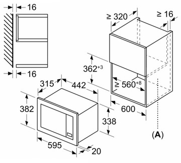 Отдельно стоящая микроволновая печь Bosch 92552.