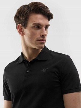 Koszulka Polo Męska 4F T-shirt Bawełniany Polówka Limitowana SS24