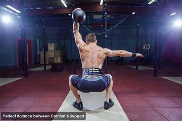 Пояс тяжелоатлетический S FIRE TEAM FIT, черный