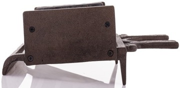 Декоративная машинка для чистки обуви из коричневого чугуна