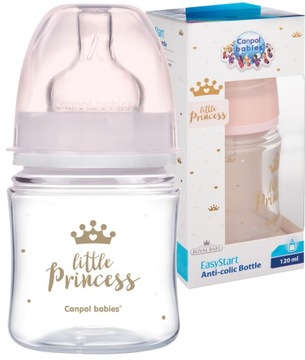 CANPOL BUTELKA ANTYKOLKOWA ROYAL 120ML SMOCZEK 0+