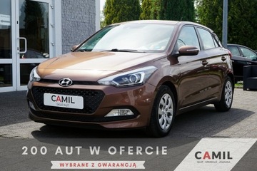 Hyundai i20 II Coupe 1.2 MPI 84KM 2017 Hyundai i20 polski salon, serwis ASO, super stan,