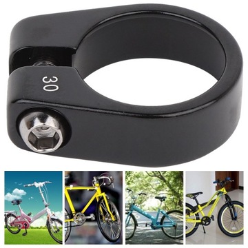 СИДЕНЬЕ ЗАЖИМ СИДЕНЬЯ ЗАЖИМ 30 ММ ЧЕРНЫЙ АЛЮМИНИЕВЫЙ СПЛАВ