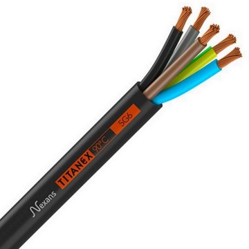 NEXANS TITANEX H07RN-F 5G6 PRZEWÓD KABEL 5x6
