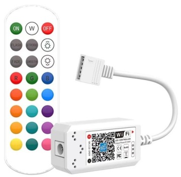 КОМПЛЕКТ RGBW светодиодной ленты 5м + WiFi IOS ANDROID
