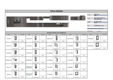 Мебель Кухонные шкафы в скандинавском стиле Stilo