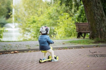 СКУТЕР Scoot And Ride и RIDE 2 в 1 Highwaykick 1 лимон, 1–5 лет, складной