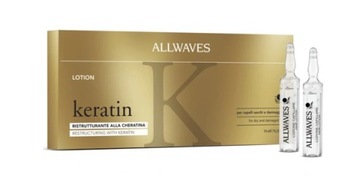 ALLWAVES AMPUŁKI Z KERATYNĄ 12x10ml