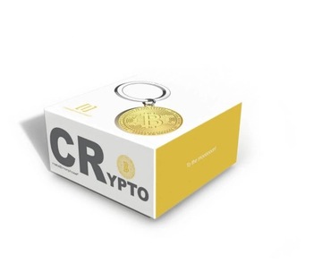 Брелок для ключей с криптовалютой Bitcoin