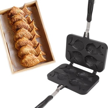 PIECZENIA GOFRÓW FORMA TAIYAKI NIEPRZYWIERAJĄCA