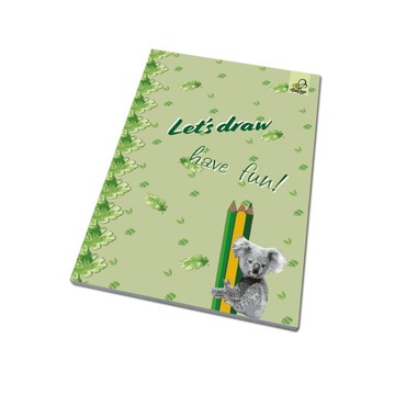 Notes A6 notatnik zrywany 50 kartek KRATKA