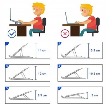 Алюминиевая подставка VAZIO для ноутбука MACBOOK (N29-3-H)