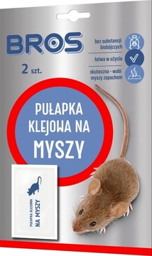 BROS pułapka klejowa na MYSZY op. 2 szt.