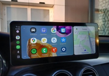 Mercedes Klasa C W205 Limuzyna 180 156KM 2018 Mercedes-Benz Klasa C C 180 9G-TRONIC Salon PL Vat Marza Apple Car Pla, zdjęcie 15