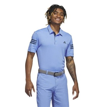 ADIDAS 3 Stripe Męska Koszulka POLO tu L _34000