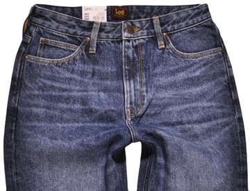 LEE spodnie jeans MOM STRAIGHT _ W28 L33