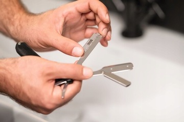 Бритва WILKINSON Barber's Style Premium с лезвиями + 5 лезвий