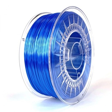 Filament SILK Devil Design Niebieski metaliczny Blue