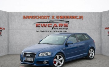Audi A3 8P Hatchback 3d 2.0 TFSI 200KM 2009 Audi A3 Sportback 2,0 200km S-Line OPLACONY Led BI-Xenon Sportback ALCANTA
