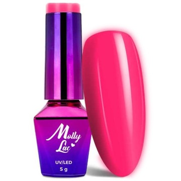 Molly Lac Lakier Hybrydowy 5 ml - Nr 52 Temptress