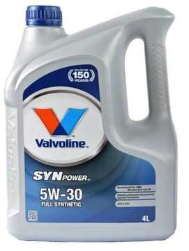 OLEJ VALVOLINE SYNPOWER 5W30 4L